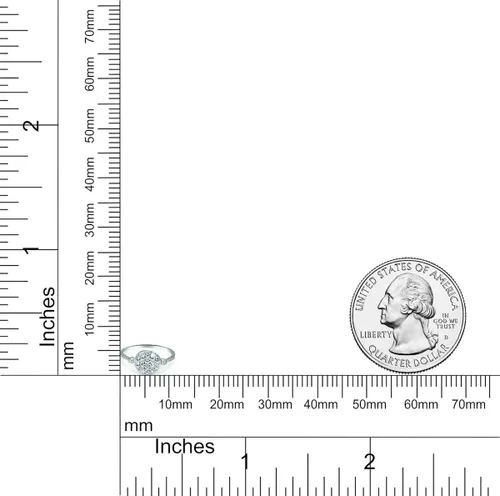 Vista 4 de Anillo de compromiso con diamante certificado IGI de oro blanco de 10 quilates de 12 quilates creado en laboratorio, anillo de compromiso GH-SI1
