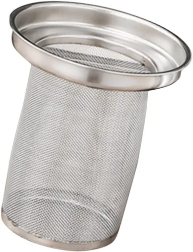 Vista 3 de Kichvoe Malla de filtro de tetera de acero inoxidable para té suelto