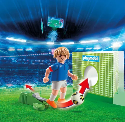 Vista 2 de Playmobil 6894 Jugador de fútbol Francia