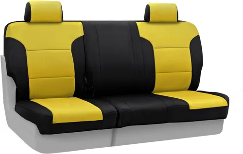 Vista 16 de Coverking Custom Fit Funda para asiento Seleccionar Chevrolet Modelos – Funda de neopreno, Negro