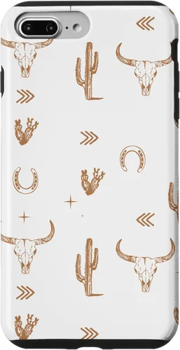 Vista 12 de Western Country - Carcasa para iPhone 17, diseño de calavera de toro sureño
