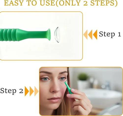 Vista 4 de 4 unids Hard Contact Lens Remover RGP émbolo para lentes duras suaves