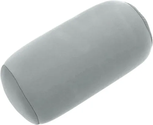 Vista 5 de Bookishbunny Almohada Cilíndrica de Rodillo de Microperlas 13" x 7" (Blanco y Negro)