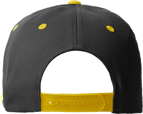 Vista 497 de Daxton Gorra clásica con visera de billete plano con letras del alfabeto inglés antiguo de la A a la Z
