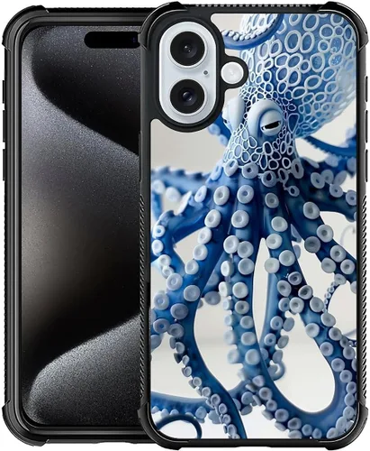 Vista 247 de Funda compatible con iPhone 8 Plus, diseño de oso de bosque otoñal, a prueba de golpes, antiarañazos, carcasa trasera de policarbonato duro