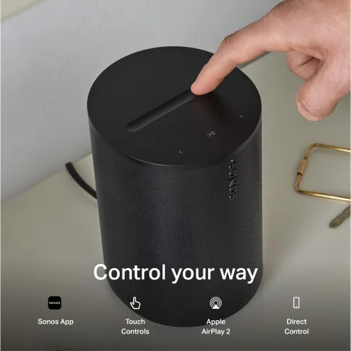 Vista 10 de Sonos Era 100 SL - Altavoz compacto sin micrófono, color negro