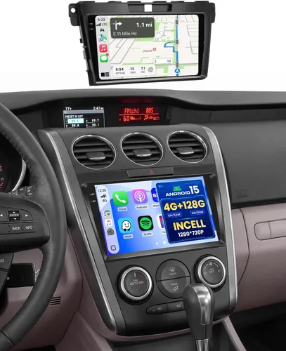 Vista 8 de [Roinvou] 2+64G 9" Android 15 Radio de coche para Mazda CX7 2006-2012