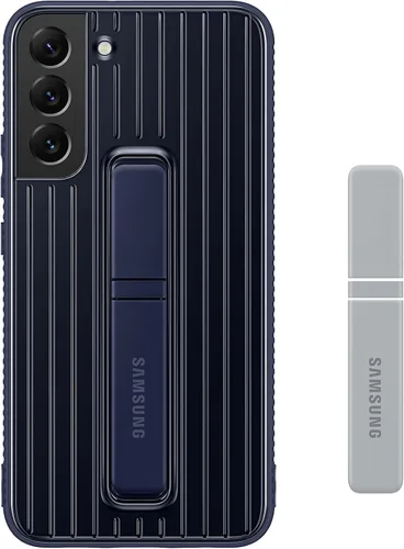 Vista 2 de Samsung Electronics - Funda protectora para Galaxy S22+, funda protectora de alta protección, 2 soportes desmontables, 2 ángulos de visión, versión