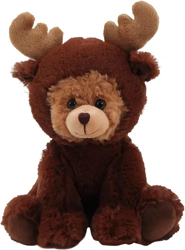 Vista 4 de Plushland Juguete de peluche de 10 pulgadas, juguete de abrazos, el mejor regalo para niños, decoración del hogar y automóvil (pingüino Santa)