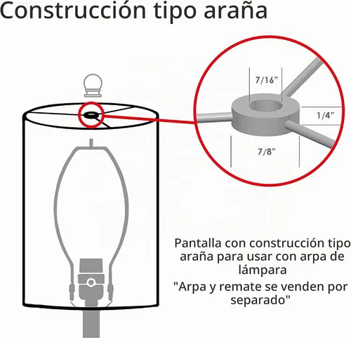 Vista 5 de Aspen Creative 33052, pantalla para lámpara de araña, tapa dura Empire de transición, hongo plegado burdeos, 17,8 cm de arriba x 33 cm de abajo x