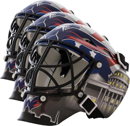 Vista 36 de Franklin Sports mini máscara para portero con logo de la NHL