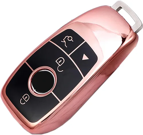 Vista 6 de Funda para llavero para Mercedes Benz Clase A, Clase C, Clase S, Clase E, Clase G