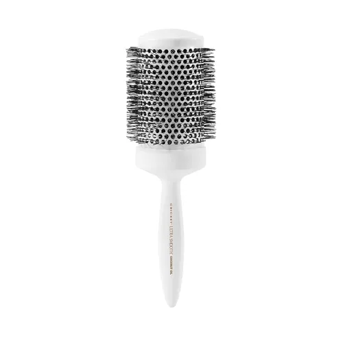 Vista 11 de Cricket Cepillo térmico de coco ultra suave, barril de cerámica de 1.5 pulgadas, aceite de coco y queratina, cerdas antiestáticas resistentes al