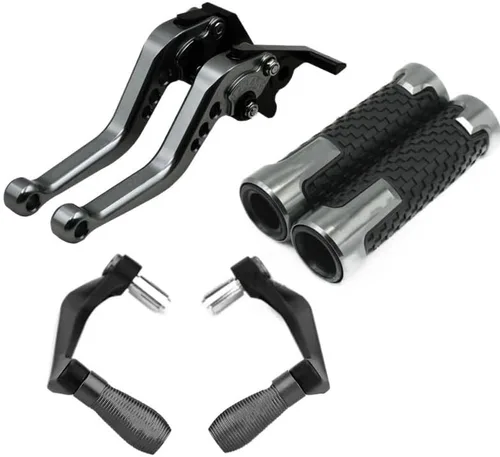 Vista 4 de F Suitable for Yamaha YZF-R1/R3/R6 MT03/07/09 Modified Brake Horn Clutch Handle Lever Y (Size : Black)