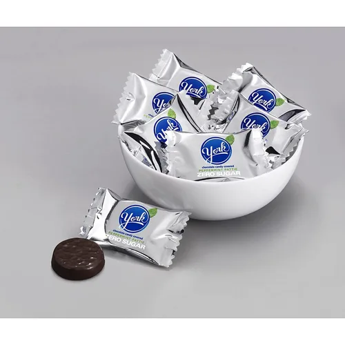 Vista 4 de YORK - Caramelos de chocolate y menta sin azúcar, envueltos individualmente, sin aspartamo, bolsa de 5.1 onzas (paquete de 2) (2)
