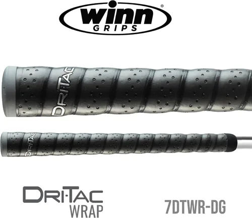 Vista 2 de Winn Dri-Tac Wrap Oversize (+ 1/8 pulgadas) Paquete de 13 piezas de agarre de golf