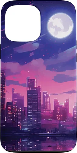 Vista 24 de Funda estética Kawaii de anime y manga de los años 80 y 90 para iPhone 16
