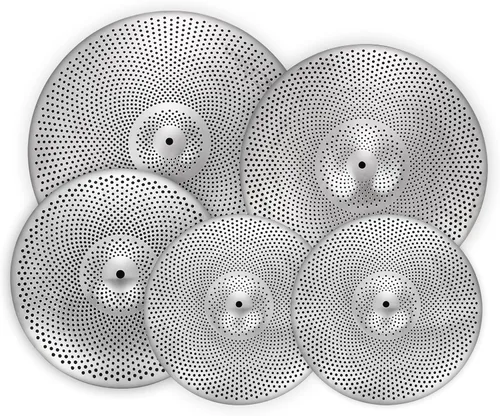 Vista 8 de Paquete de platillos de bajo volumen 14"/16"/18"/20" 5 unidades Dorado