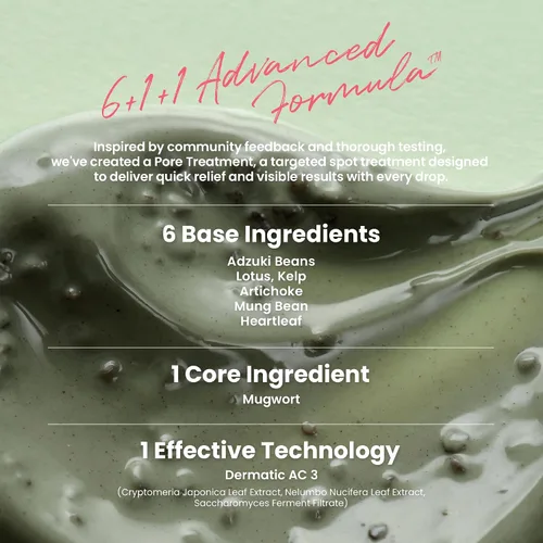 Vista 6 de AXIS-Y Mugwort Paquete Clarificante de Poros para Lavar - Exfoliante Facial Dirigido a Poros Obstruidos, Removedor de Puntos Blancos y Puntos Negros