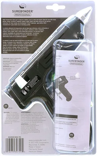 Vista 6 de Serie profesional HE-750W pistola de pegamento caliente de alta temperatura de tamaño completo de 80 vatios