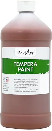 Vista 25 de Handy Art Pintura al temple premium, negro, botella de pinta de 16 oz