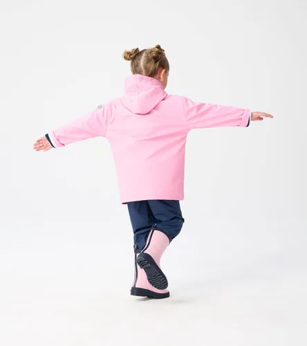 Vista 4 de Hatley Chaqueta impermeable unisex con cremallera para niños