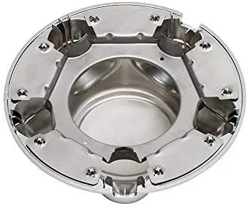 Vista 4 de kaling compatible con Tapacubos central de rueda con tapa de 7" Ford F150 Expedition 1997-2004 cromado