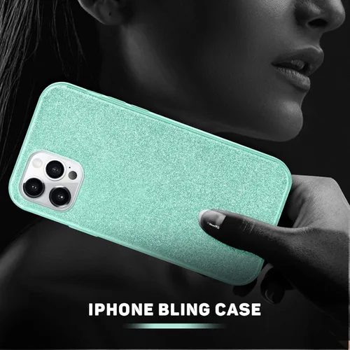 Vista 5 de MATEPROX - Carcasa de iPhone 12 Pro Max 6.7" 2020, diseño brillante Verde