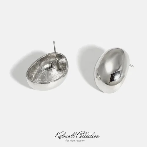 Vista 68 de KELMALL Aretes tipo argolla de oro de 14 quilates para mujer, hipoalergénicos, gruesos, redondos, no se deslustra, para orejas sensibles