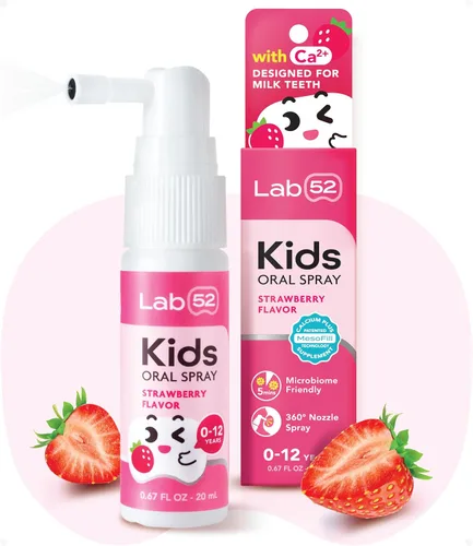 Vista 10 de LAB52 - Caja de regalo en aerosol oral para niños, ayuda de pasta de dientes para cuidado bucal diario y aliento fresco, aprobado para niños sin