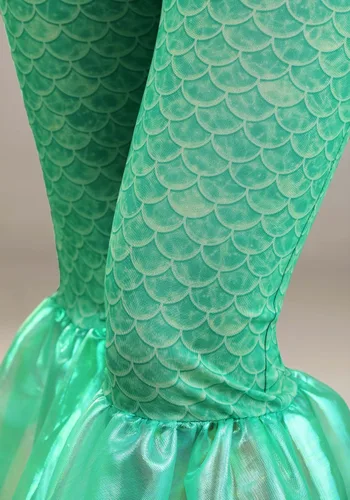 Vista 7 de Disfraz de Ariel de La Sirenita de Disney, traje de Halloween y cosplay para mujer adulta con camiseta y pantalones