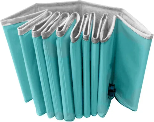 Vista 2 de KUNDU Redonda (32 pulgadas de diámetro x 8 pulgadas de profundidad) PVC resistente al aire libre para mascotas y niños piscina / bañera - portátil
