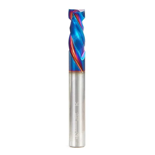 Vista 27 de Amana Tool Spektra Extreme Tool Life Recubierta - Broca de router en espiral de compresión CNC de carburo sólido recubierta, 46182-K, 1/2 D x 1 CH x