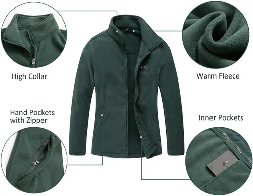 Vista 4 de Diamond Candy Chaqueta de invierno 3 en 1 para mujer, impermeable, con capucha, chaqueta de esquí de forro polar cálido