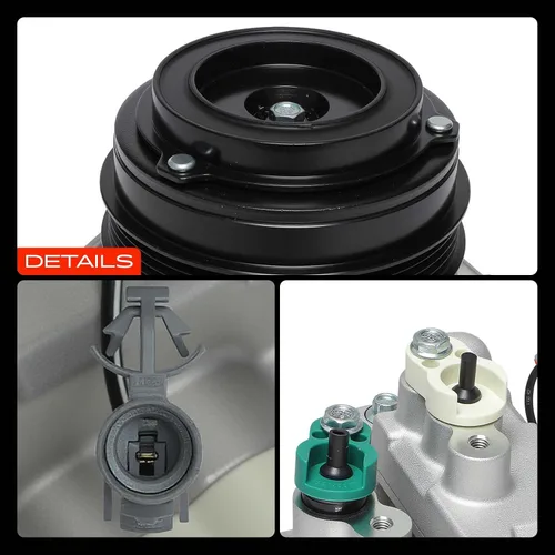 Vista 9 de A-Premium Compresor A/C con embrague compatible con Suzuki Grand Vitara 2.7L 2007-2008