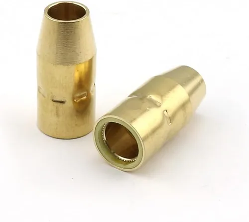 Vista 2 de WeldingCity Boquilla de gas 169-715 169715 1/2" para pistolas de soldadura Miller Millermatic M-100 (M-10) M-150 (M-150) y Hobart H-9/H-10 MIG