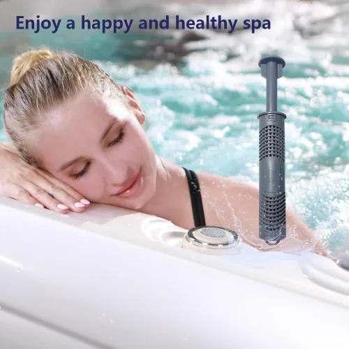 Vista 7 de Cartucho de iones de plata para bañera de hidromasaje, cartucho de iones plateados para spa de aguas termales, palos minerales de spa para bañera