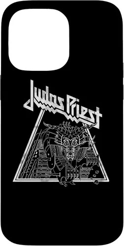 Vista 8 de iPhone 15 Judas Priest - Funda Wireframe Defenders