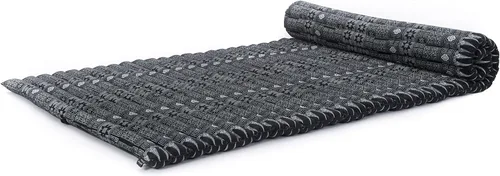Vista 13 de Leewadee - Colchón de piso plegable - Futón japonés enrollable -Alfombra de tatami triple pliegue - Cama de piso para invitados - Colchón de camping