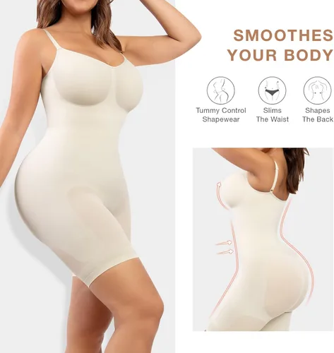 Vista 2 de Faja moldeadora con control de abdomen, esculpir sin costuras