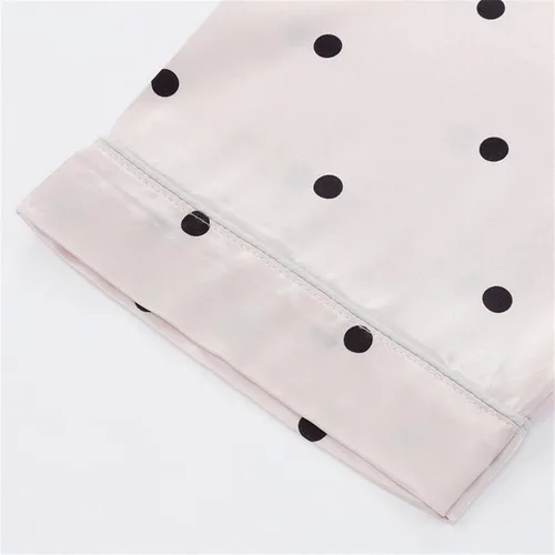 Vista 2 de TBUIALL Pijamas para bebés y niñas de primavera y verano con estampado de dibujos animados y pantalones cortos de manga corta con purpurina