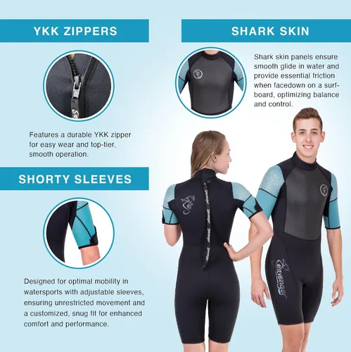 Vista 4 de Seavenger Traje de neopreno Navigator Shorty de 0.118 in
