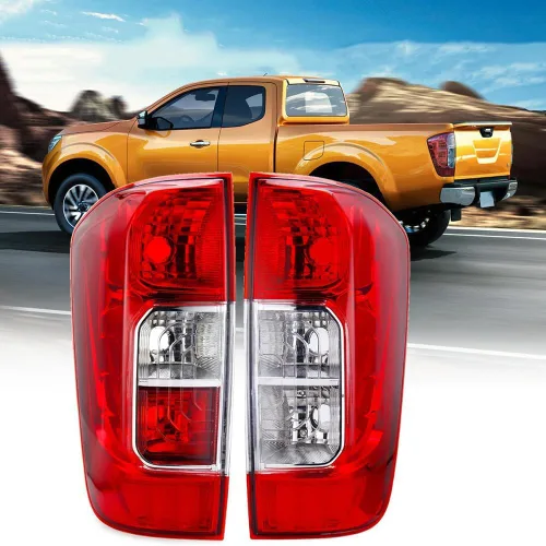 Vista 8 de ZONTO Conjunto de lámpara trasera trasera roja para coche, sin bombillas y cable para Nissan Navara NP300 D23 2015-2019