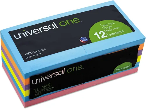 Vista 4 de Universal UNV35610 - Almohadillas brillantes autoadhesivas estándar