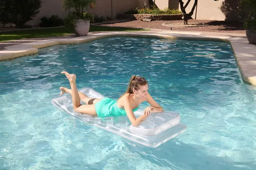 Vista 4 de Splash & Play Tech - Alfombrilla inflable para piscina (18 bolsillos)