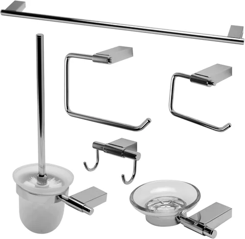 Vista 11 de ALFI brand AB9515-BM - Juego de accesorios, negro mate