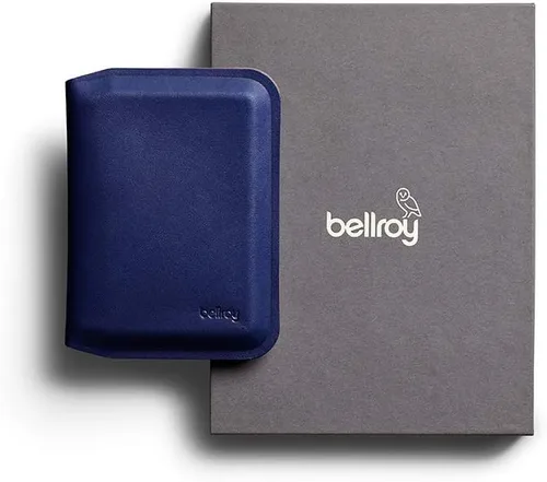 Vista 7 de Bellroy Apex - Funda delgada (billetera delgada de piel plegable, protección RFID), Índigo, Cartera Rfid