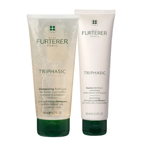 Vista 8 de René Furterer Champú fortalecedor TRIPHASIC - Cabello adelgazante - Fortifica la fuerza del cabello - Nutrición del cuero cabelludo - Para hombres