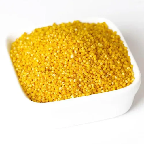 Vista 3 de Mijo 17.63 oz sin gluten descascarado a granel de mijo seco al sol de grano entero