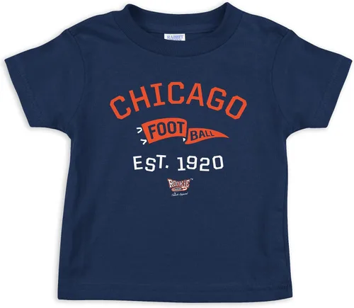 Vista 3 de Ropa de bebé con banderín retro para fanáticos del fútbol americano profesional (NB-7T)